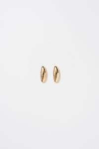 Ines Elongated Earrings / Gold