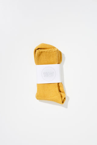 Hand Dyed Socks / Mustard