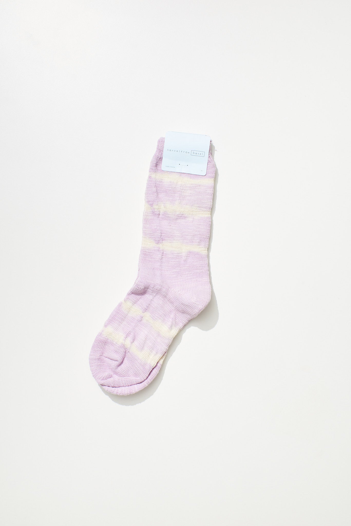 Tie Dye Crew Sock / Lilac