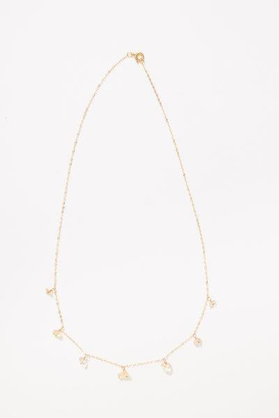 Viola Necklace in Citrine