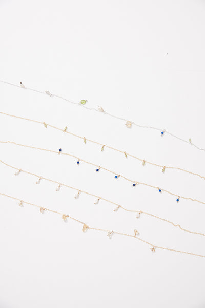 Viola Necklace in Citrine